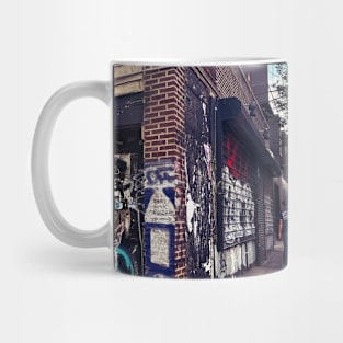 Hudson Square Graffiti Tag Manhattan NYC Mug